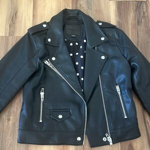 Blank NYC faux leather jacket